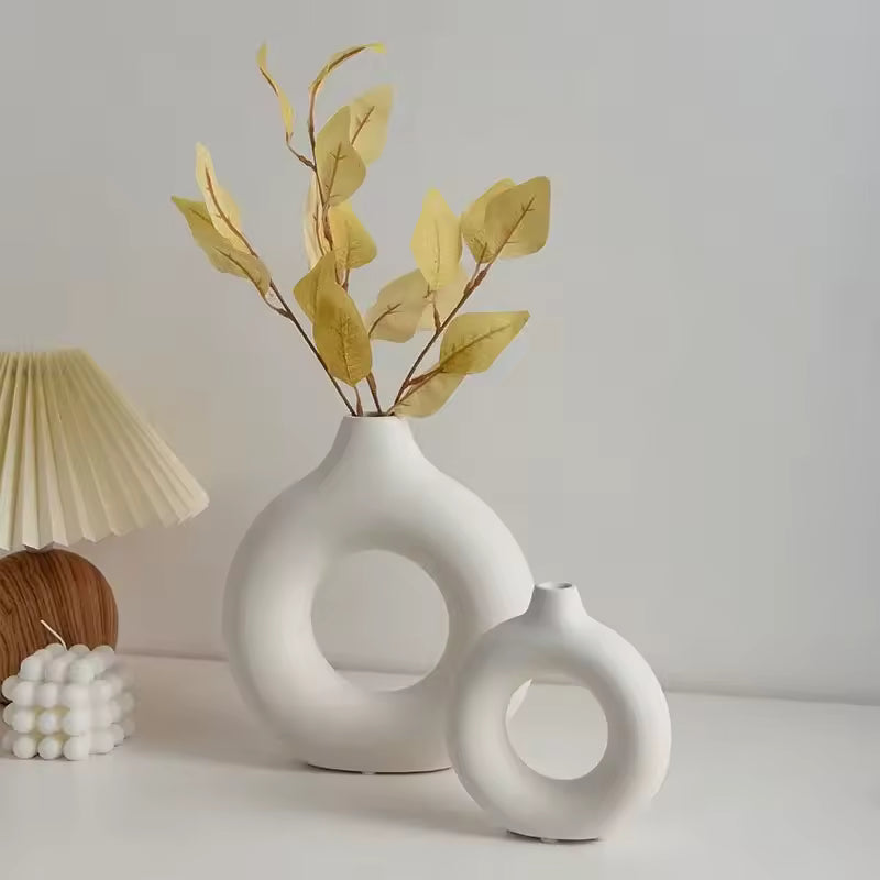 Donut Shape Single Flower Pot