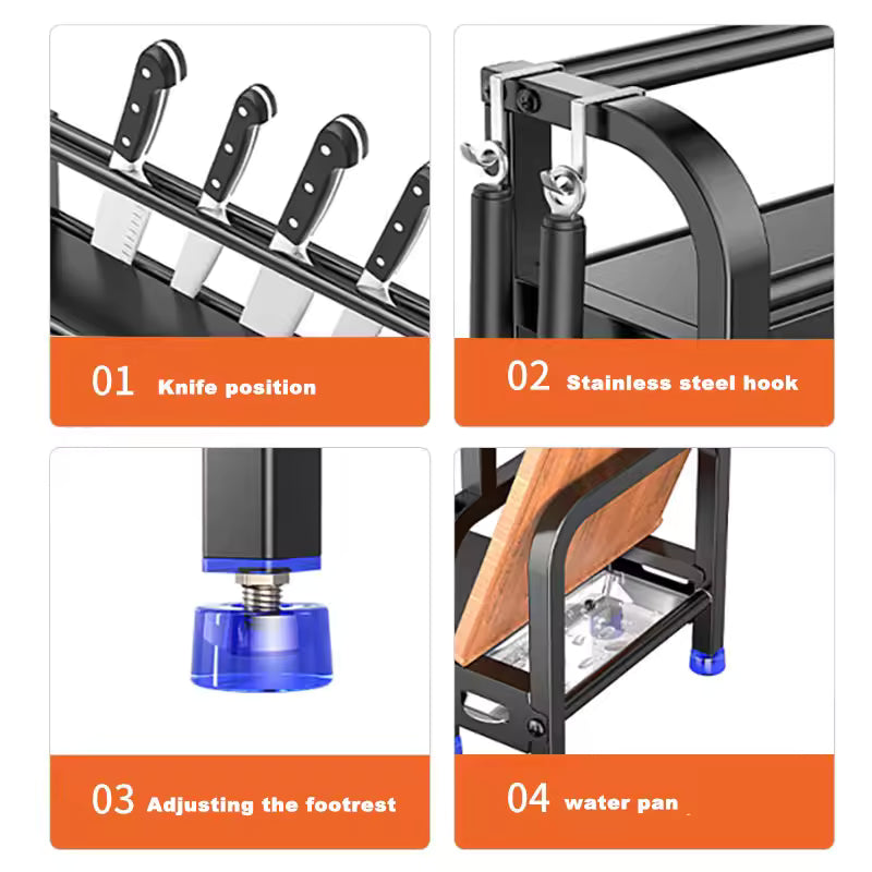 Kitchen Storage Shelf Rack