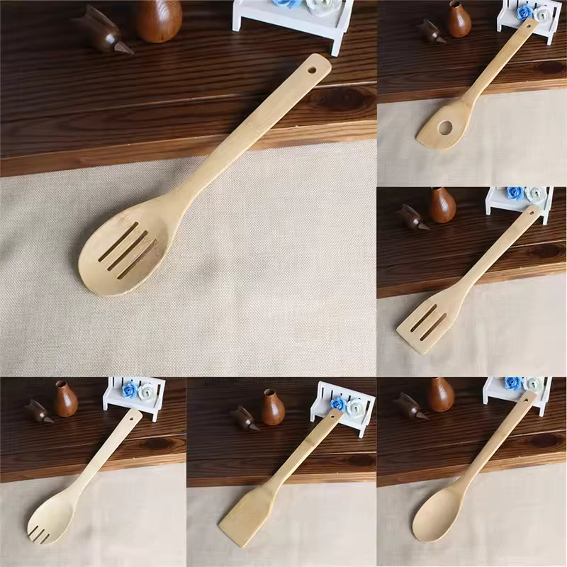 Bamboo Cooking Utensil Set