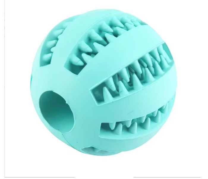 Natural Rubber Dog Leaking Ball Toy – Chew & Play