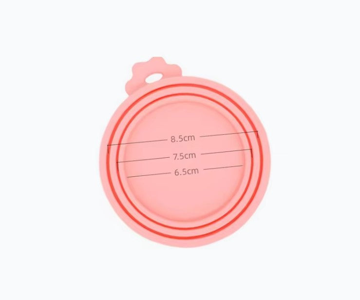 Reusable Silicone Pet Can Lid – BPA Free, Fits Most Cans