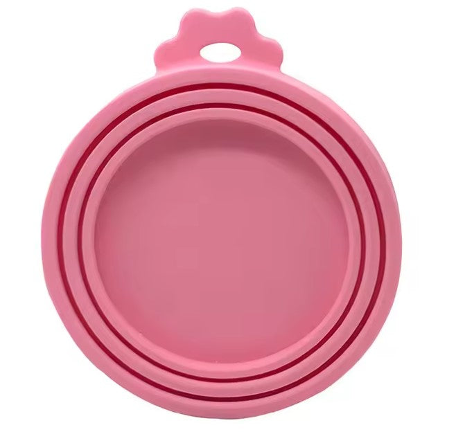 Reusable Silicone Pet Can Lid – BPA Free, Fits Most Cans