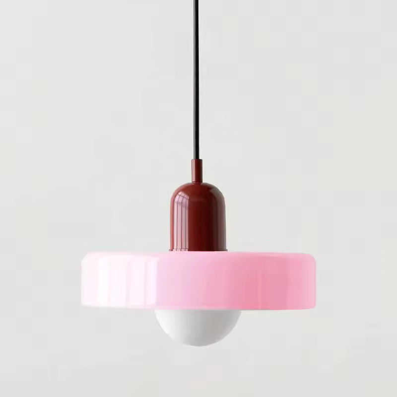 Nordic Retro Glass Pendant Lamps