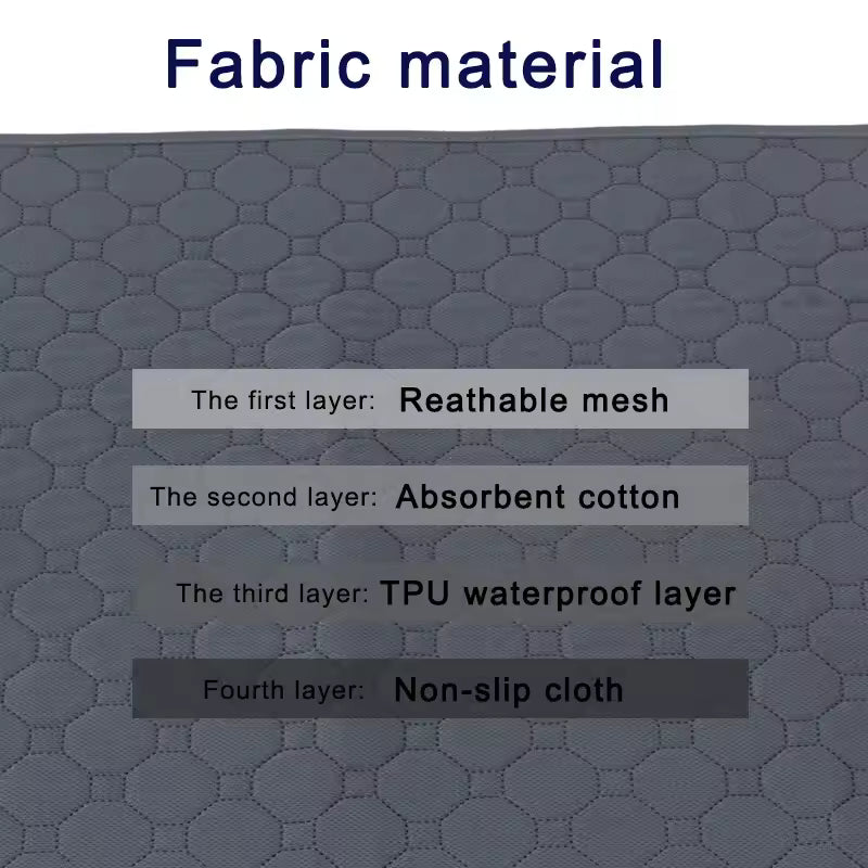 Reusable Dog Pee Pad Blanket Absorbent Diaper