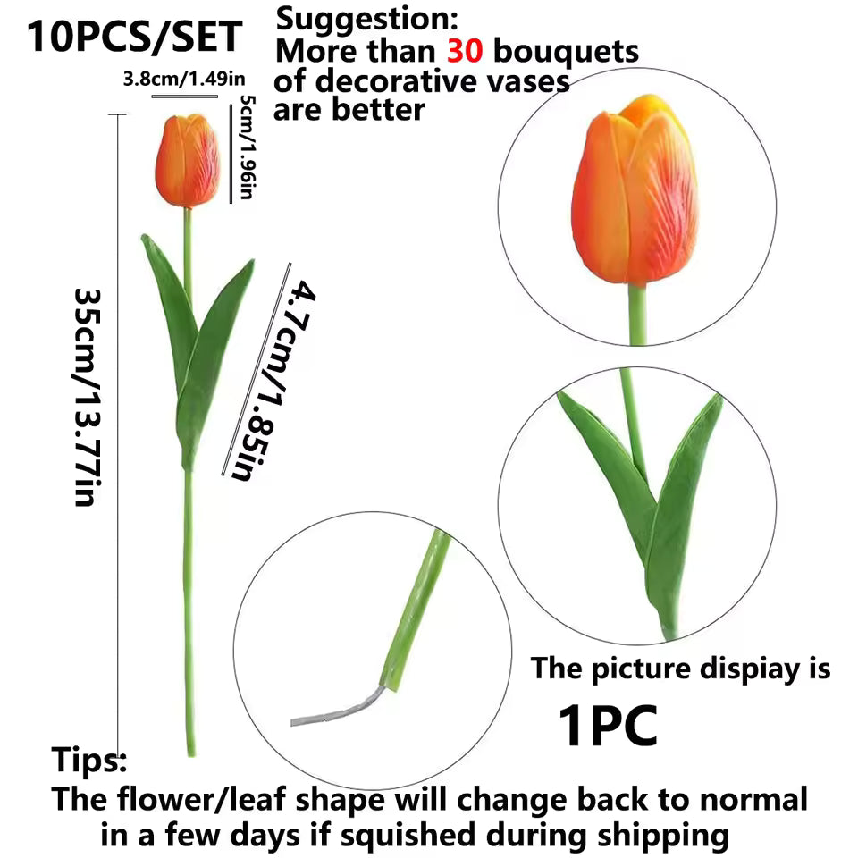 10Pcs Artificial Flower