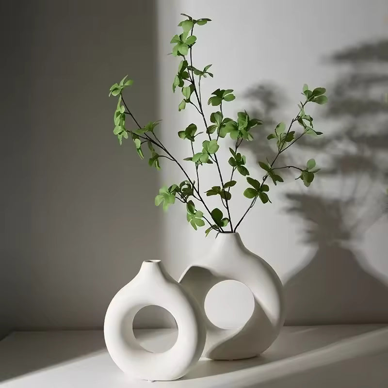 Donut Shape Single Flower Pot