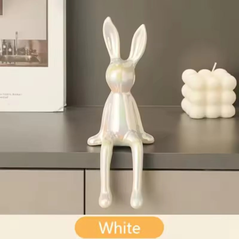 Creative Ceramic Long-Eared Rabbit