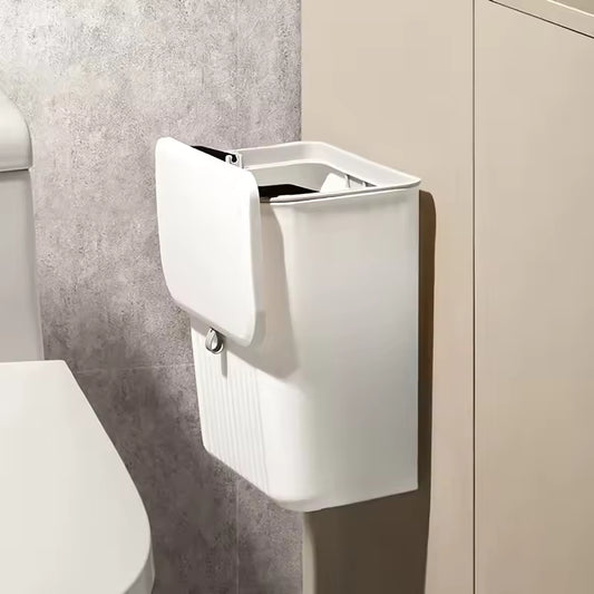 Wall-Mounted Trash Bin for Kitchen