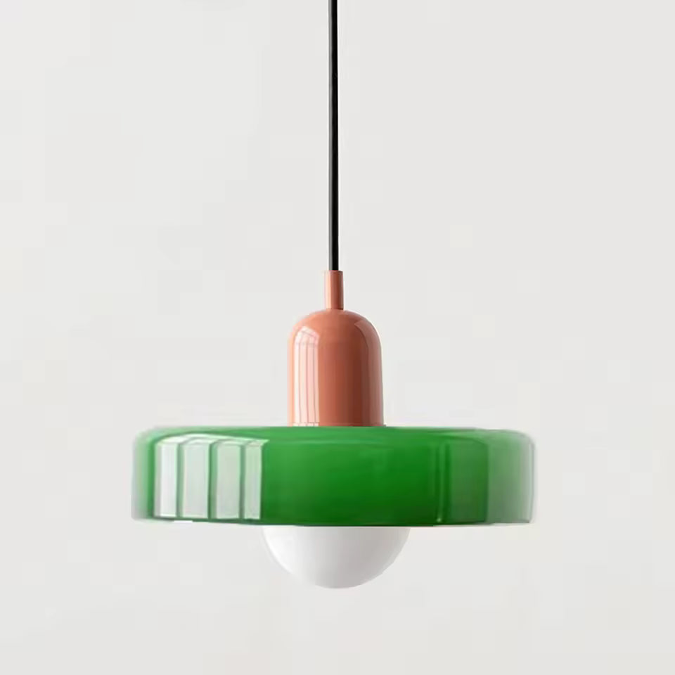 Nordic Retro Glass Pendant Lamps
