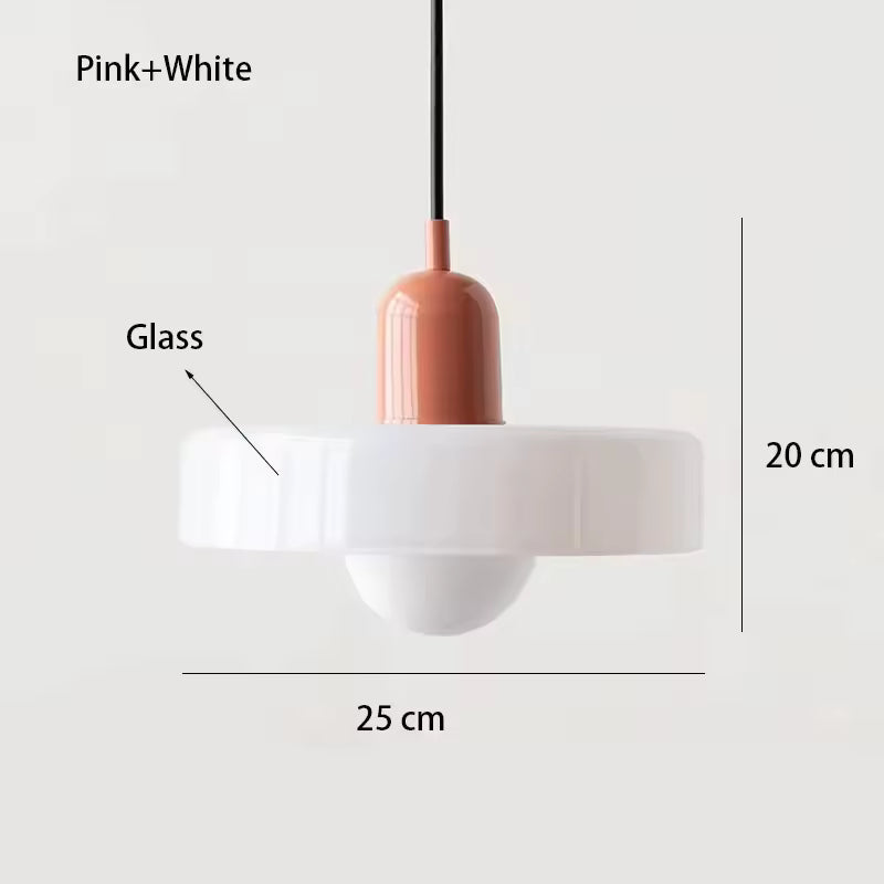 Nordic Retro Glass Pendant Lamps