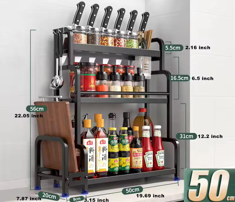 Kitchen Storage Shelf Rack