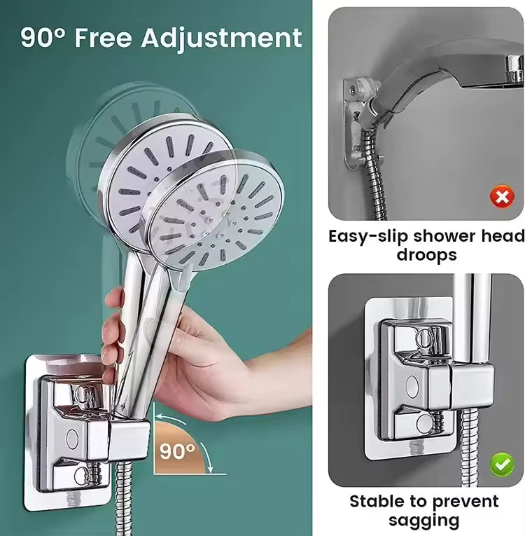 ABS Shower Head Holder Wall Mounted