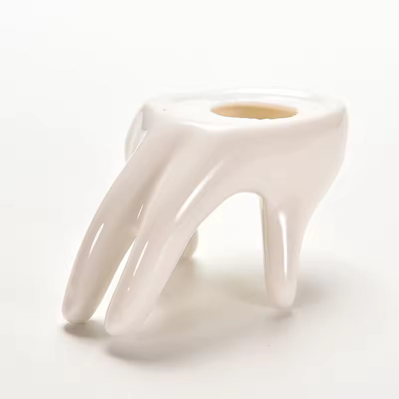 Porcelain Ceramic Air Plant Tillandsia Holder