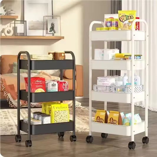 Household Multi-layer Small Cart Storage Rack