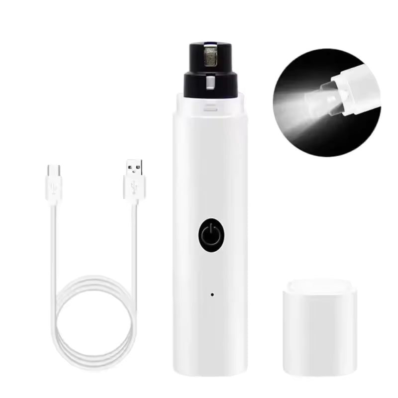 Electric Dog Nail Clippers Rechargeable USB Charging