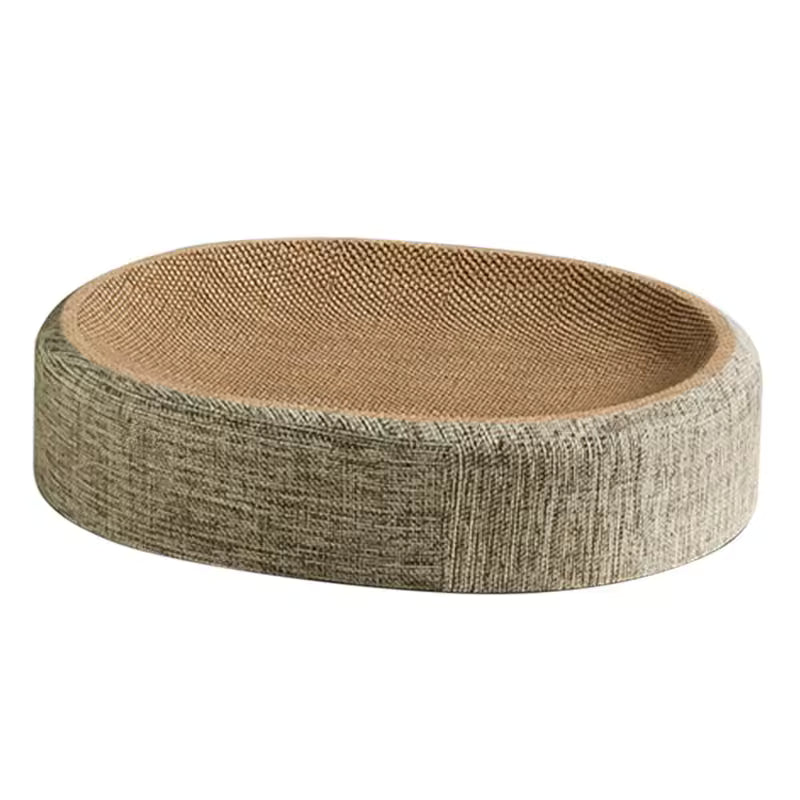Oval Shape Scratch Pad For Cats