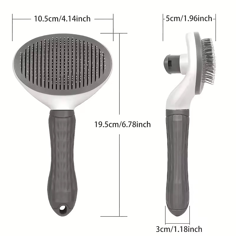 One-Click Pet Hair Removal Comb