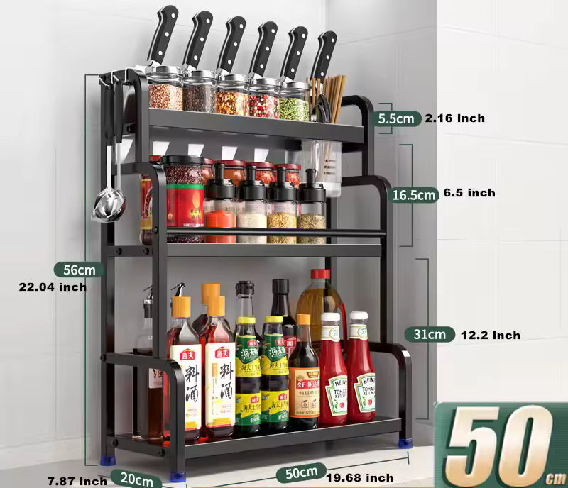 Kitchen Storage Shelf Rack