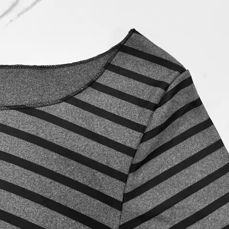 Women’s Striped Long Sleeve Top