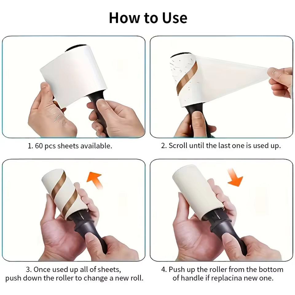 Sticky Lint Roller for Pet Hair