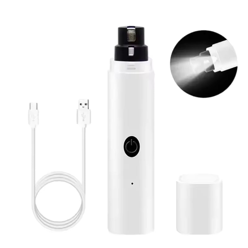 Electric Dog Nail Clippers Rechargeable USB Charging
