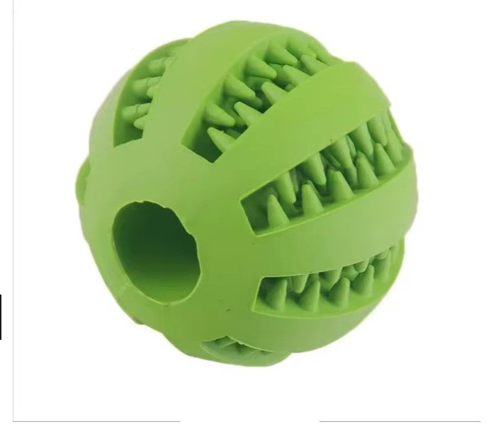 Natural Rubber Dog Leaking Ball Toy – Chew & Play