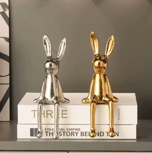Creative Ceramic Long-Eared Rabbit