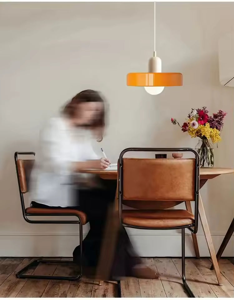 Nordic Retro Glass Pendant Lamps