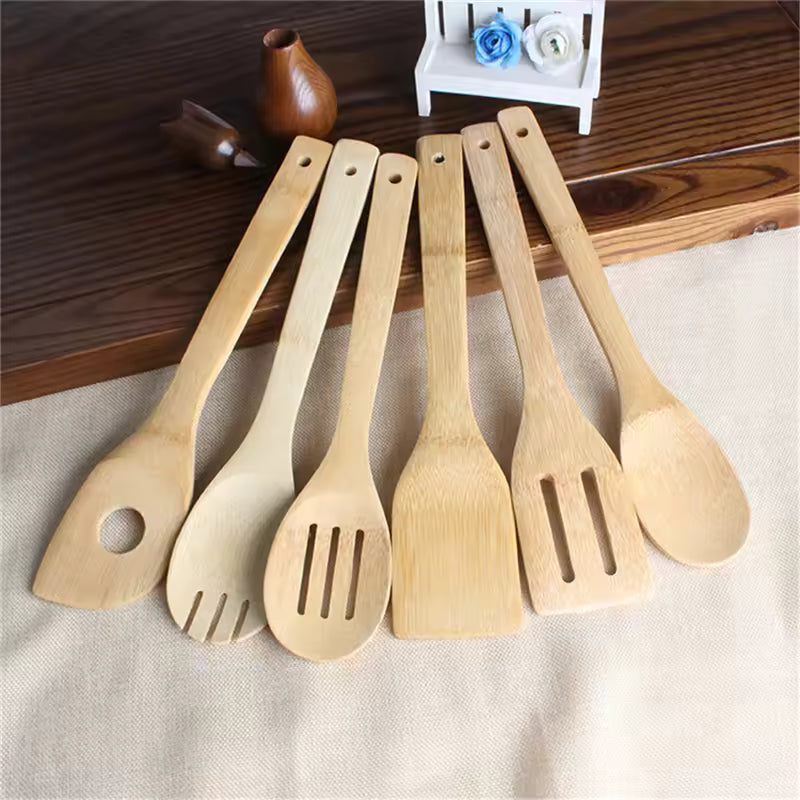 Bamboo Cooking Utensil Set