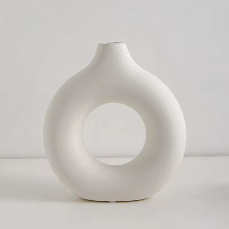 Donut Shape Single Flower Pot