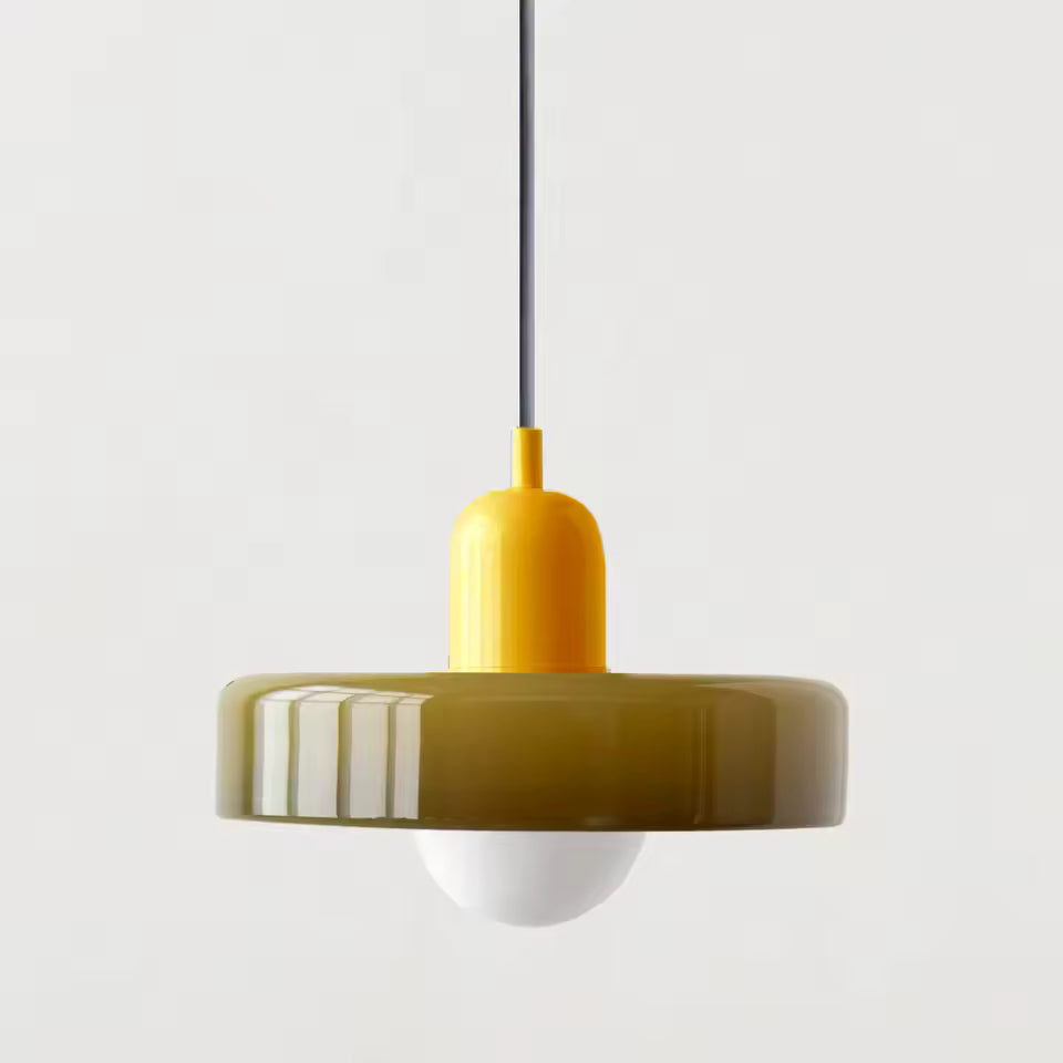 Nordic Retro Glass Pendant Lamps