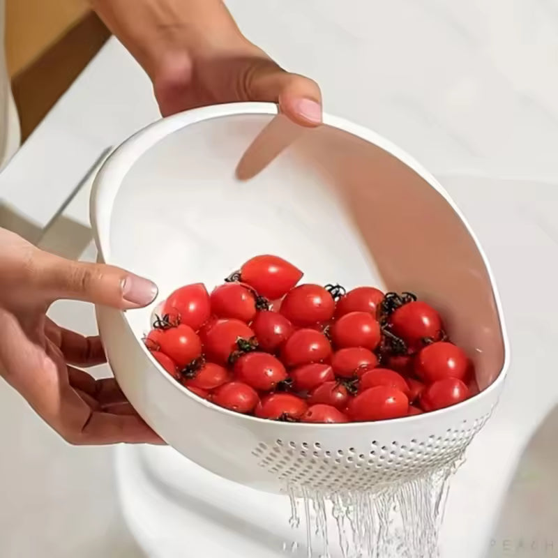 Rice Drain Basket Sieve