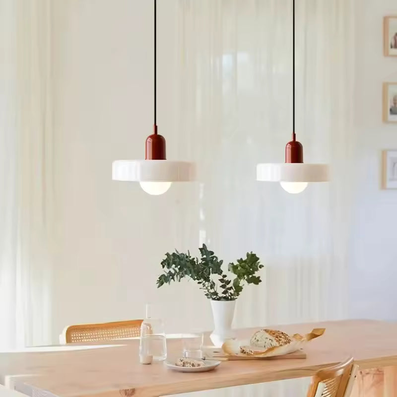 Nordic Retro Glass Pendant Lamps