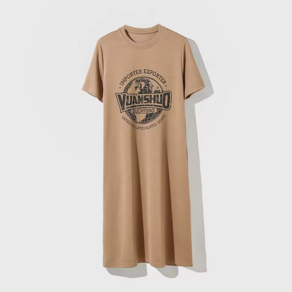 Casual Loose Dress Short sleeves